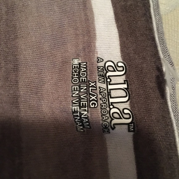 A.n.a. striped casual shirt - Picture 3 of 3